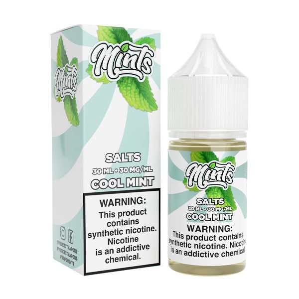 Cool Mint by Mints Salts 30mL with packaging