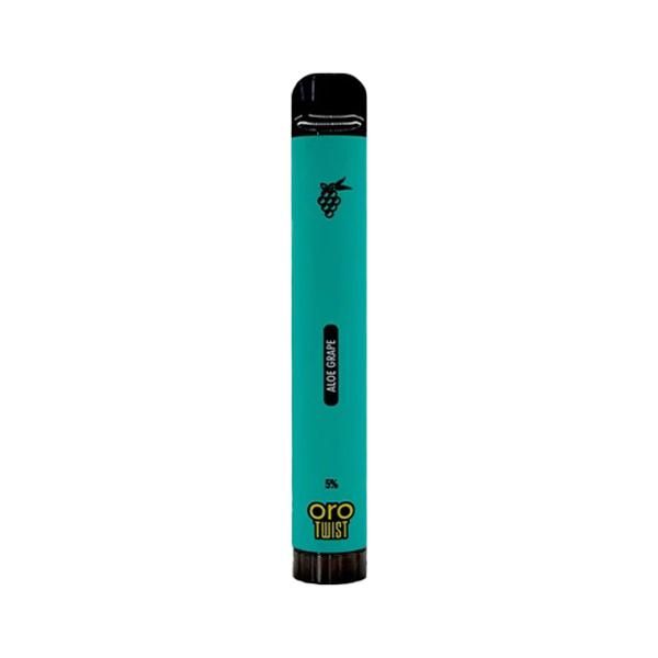 Oro Twist - 2000 Puffs Disposable - 6mL 50mg - Aloe Grape