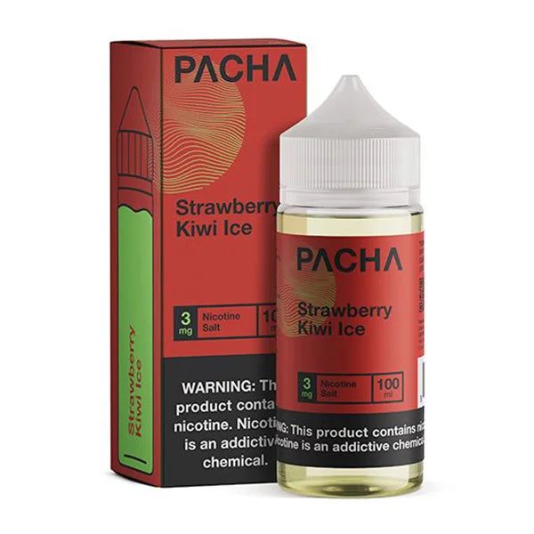 Pachamama Strawberry Kiwi Ice, 100mL with Packaging