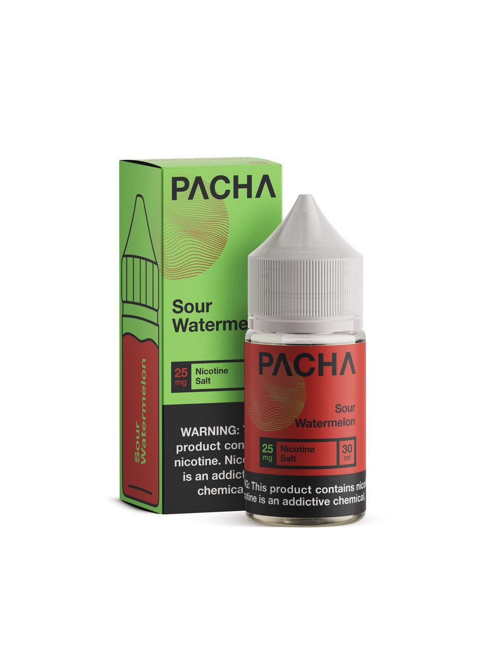 Pachamama TFN Sour Watermelon, 30mL Salt with Packaging