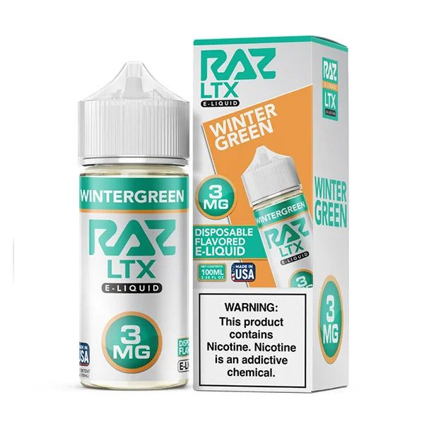 Pod Juice x RAZ - Wintergreen, 100mL with Packaging