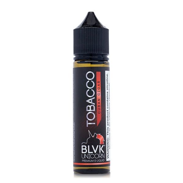 Cuban Tobacco (Cuban Cigar) by BLVK Unicorn BOLD 60mL (Freebase) Bottle