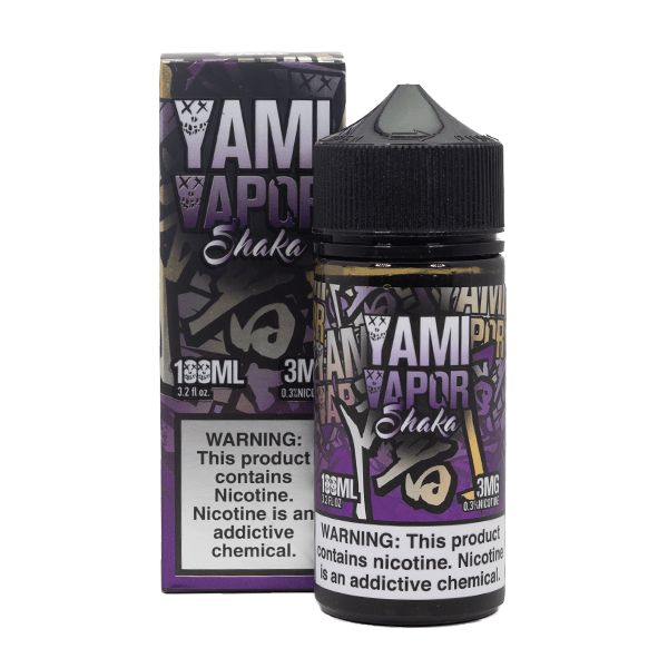 Yami Vapors - Shaka E-Juice, 100mL with Packaging