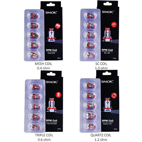 SMOK RPM40 Replacement Coils (Pack of 5) thumbnail