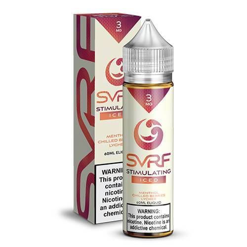 Stimulating Iced by SVRF Series 60mL (Freebase) with Packaging