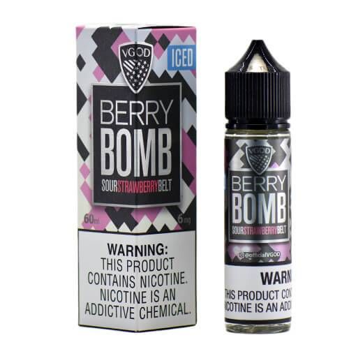 Iced Berry Bomb by VGOD Salt 30mL (Salt Nic) with Packaging