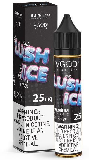 Lush Ice by VGOD Salt 30mL (Salt Nic)  with Packaging