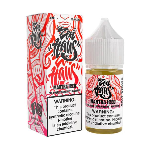 Mantra Ice Zen Haus Salt 30mL with Packaging