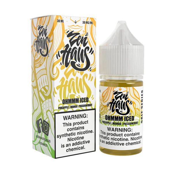 Ohmmm Ice Zen Haus Salt 30mL with Packaging