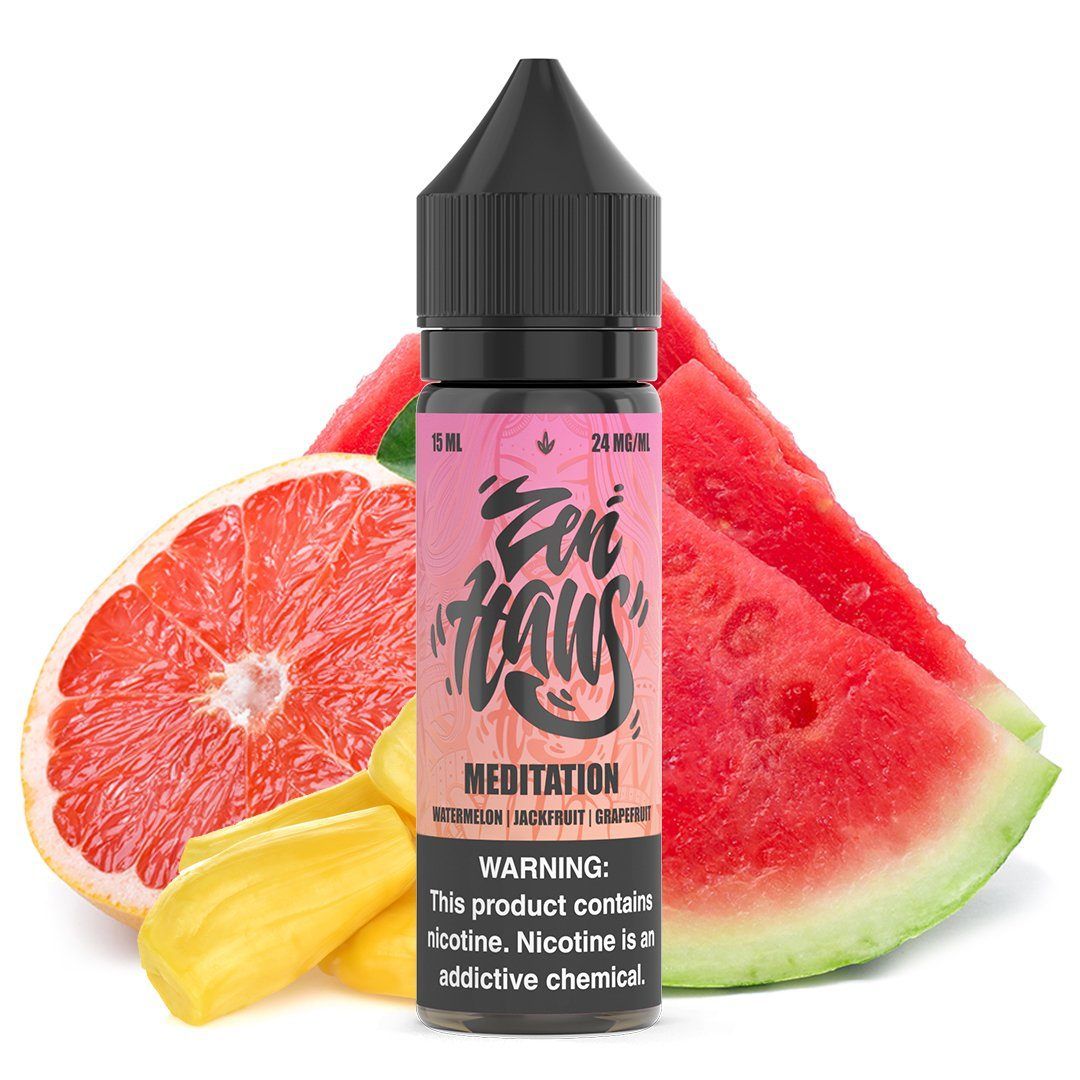 Meditation by Zen Haus Salt Series E-Liquid 15mL (Salt Nic) Bottle