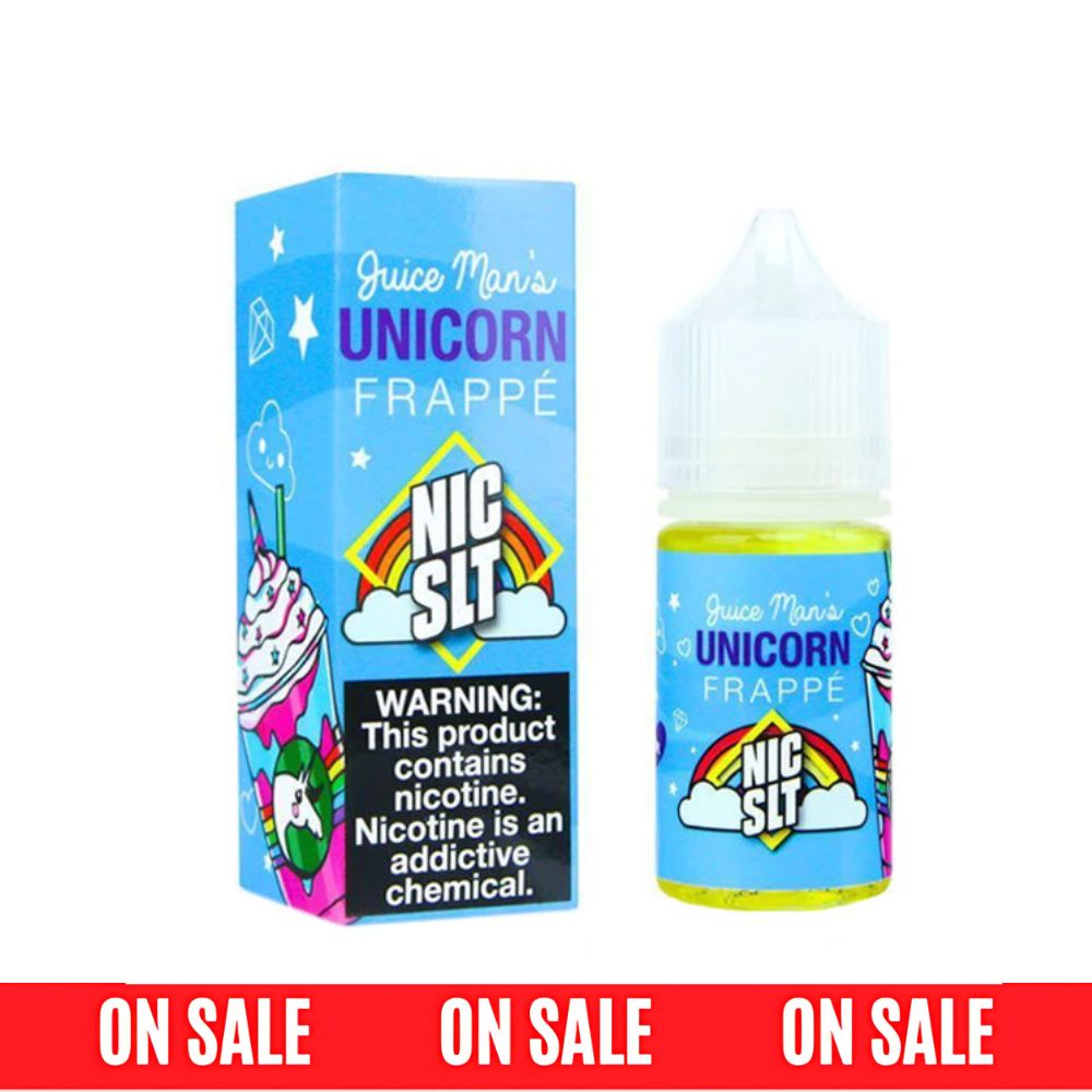 Juice Man SALTS E-Liquid - Unicorn Frappe, 30mL