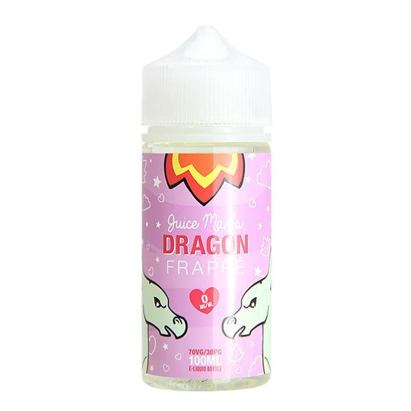 Juice Man Series E-Liquid | 100mL | 3mg | Freebase | Dragon Frappe Bottle