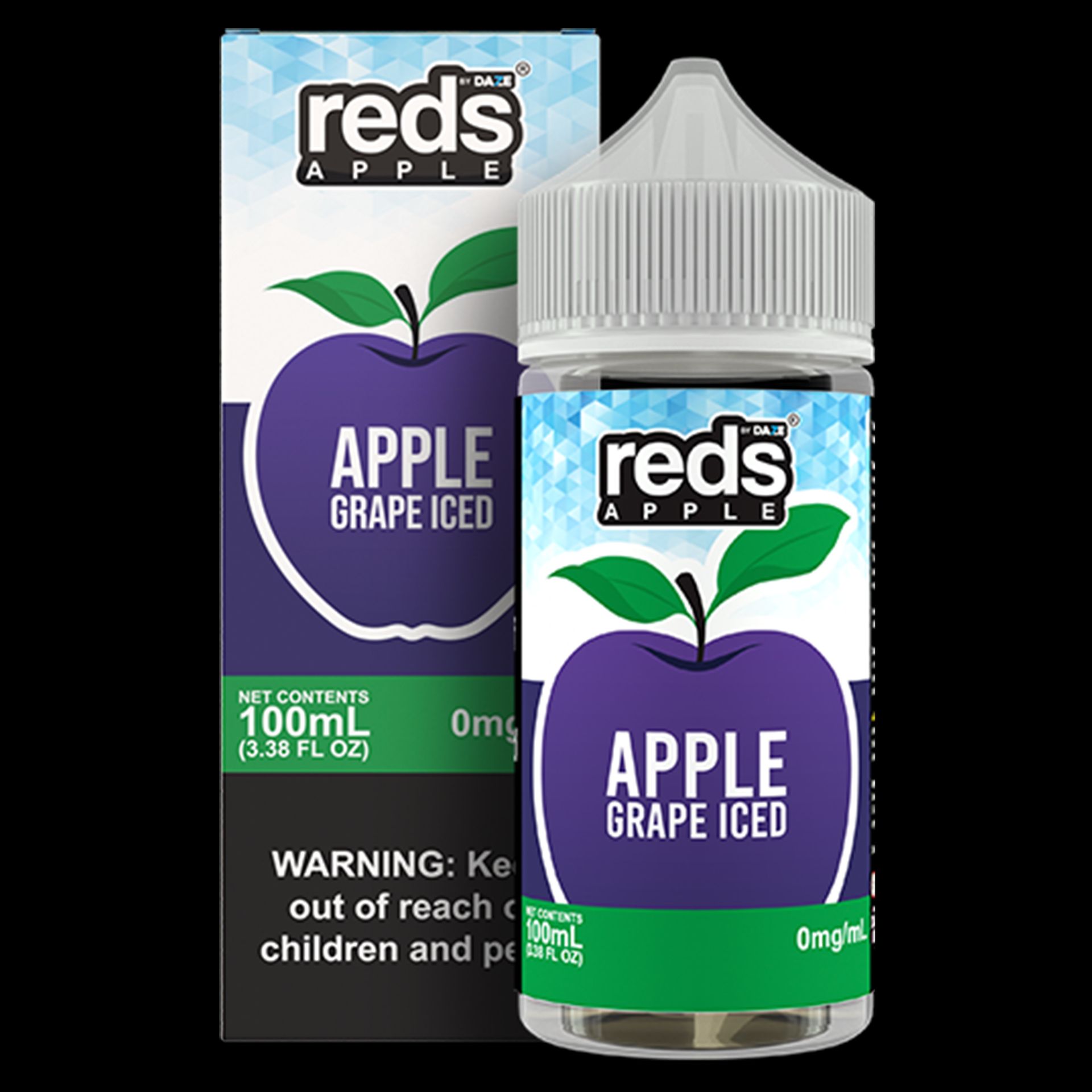 Grape Ice by 7Daze Reds 100mL with packaging