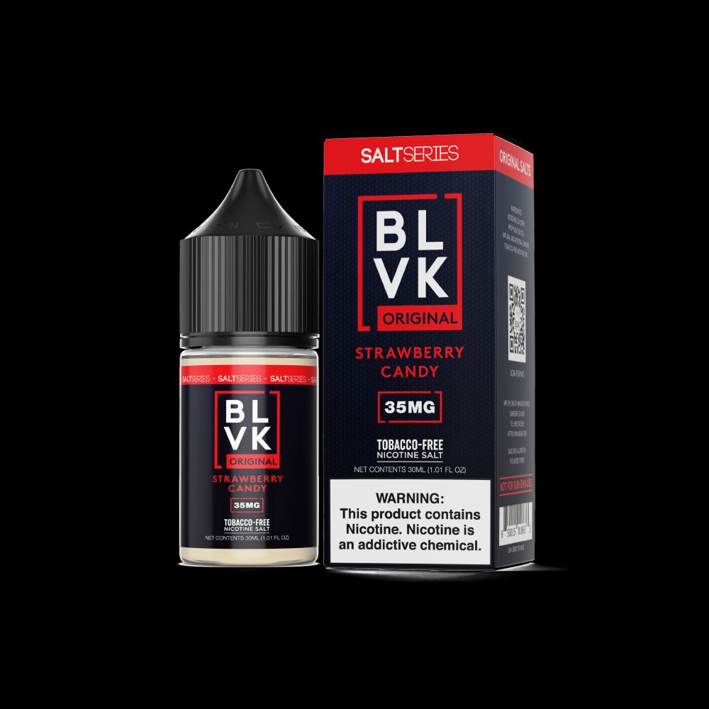 Strawberry Candy by BLVK TFN Salt 30mL (Salt Nic) with Packaging