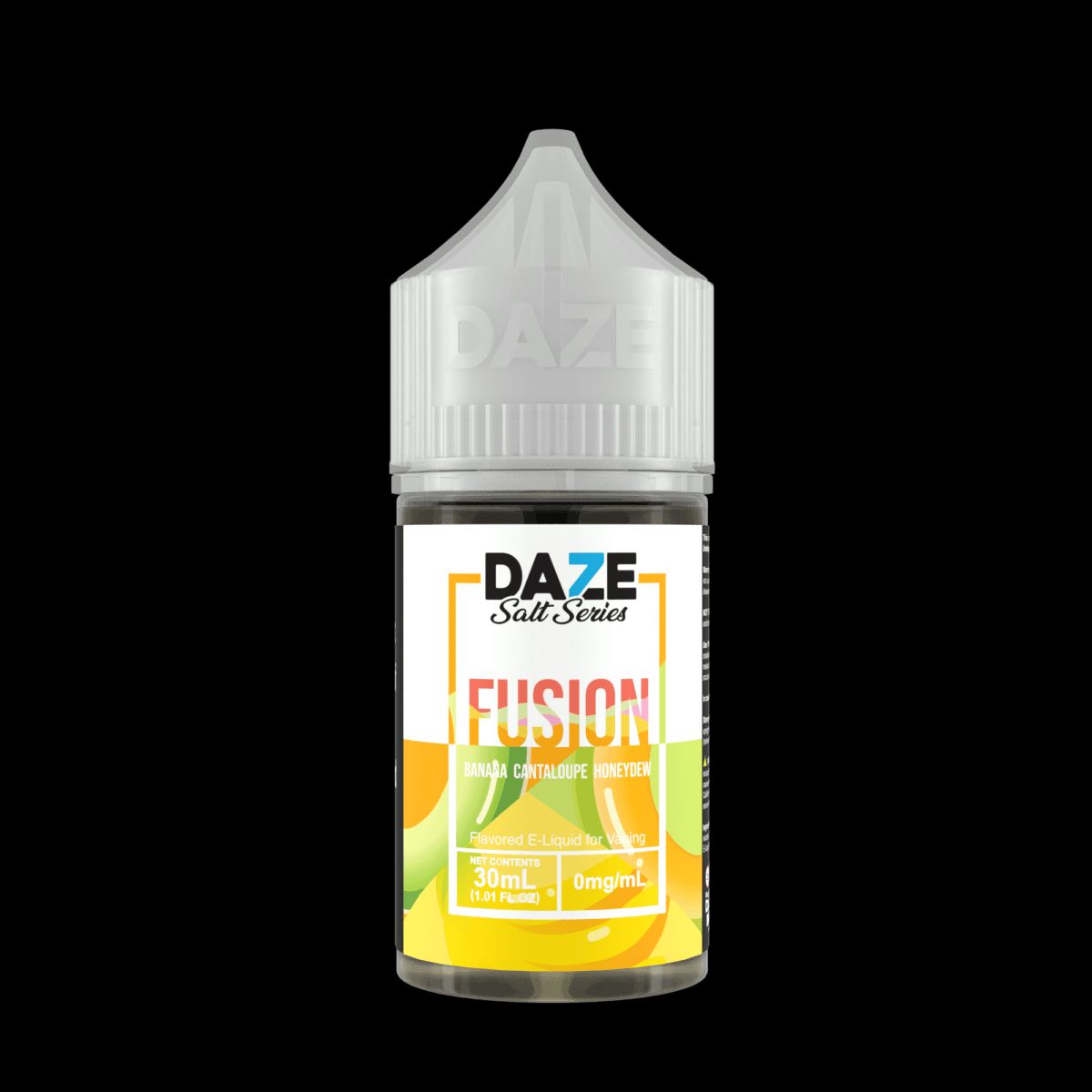 Banana Cantaloupe Honeydew 7Daze Fusion Salts 30mL 30mg bottle