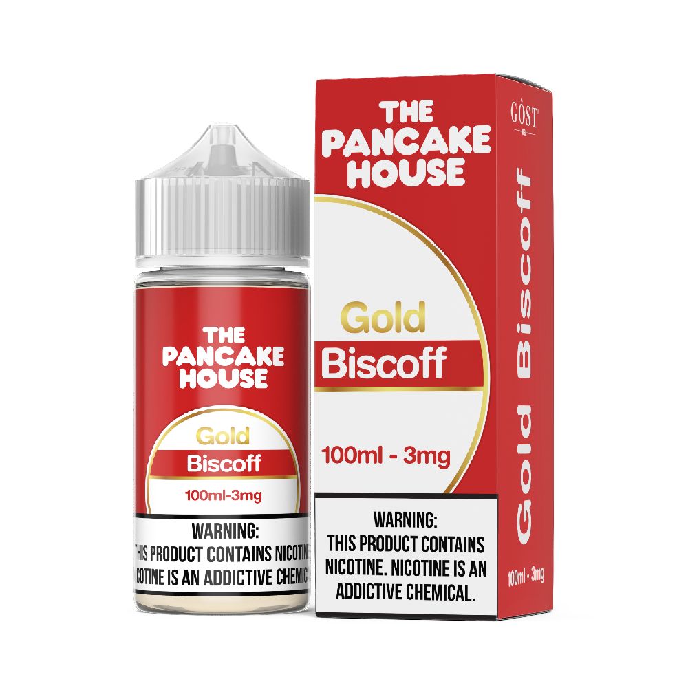 Pancake House Gold Biscoff, 100mL with Packaging