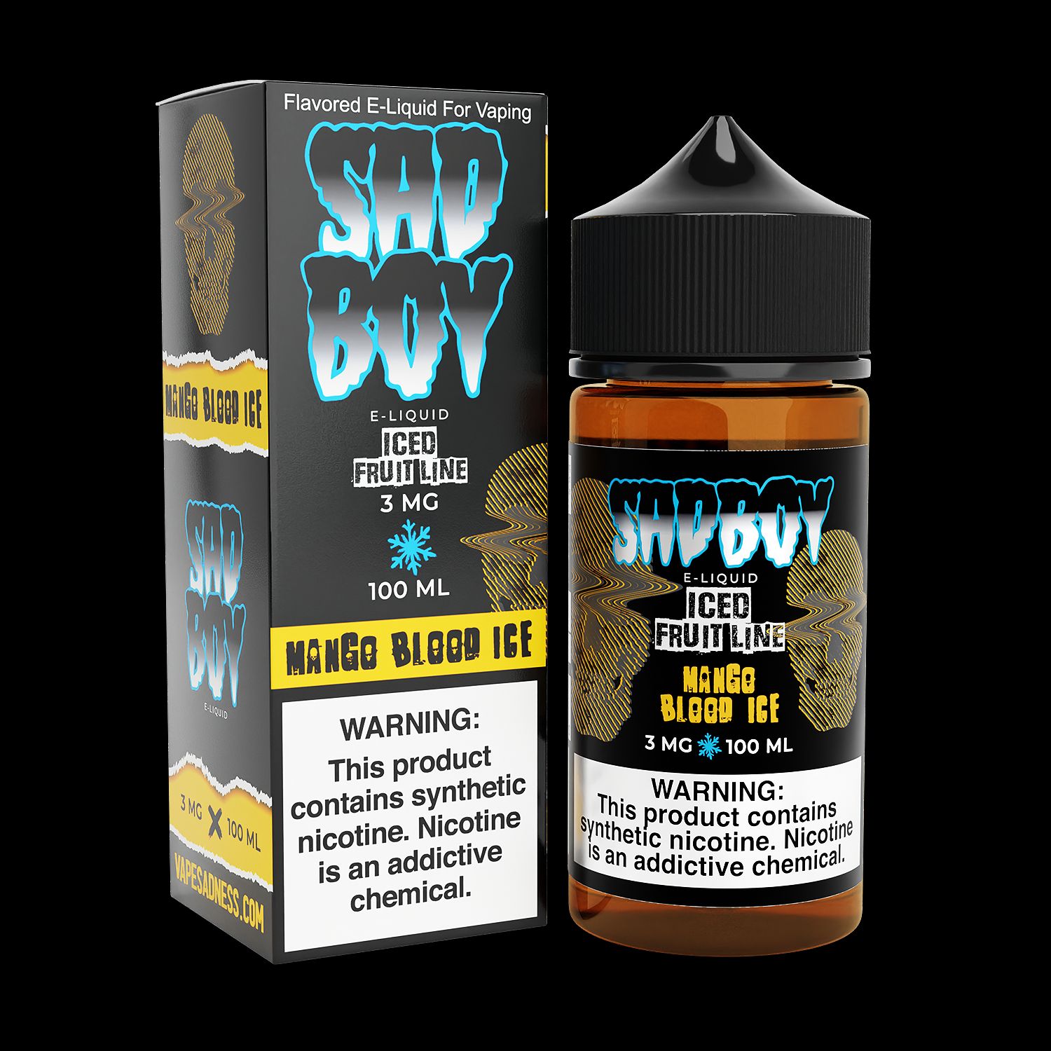 Mango Blood Ice by Sadboy Series 100ml with Packaging