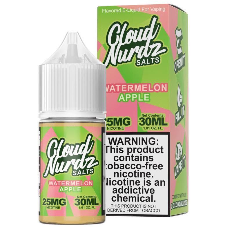 Cloud Nurdz TFN Salts-Watermelon Apple, 30mL thumbnail