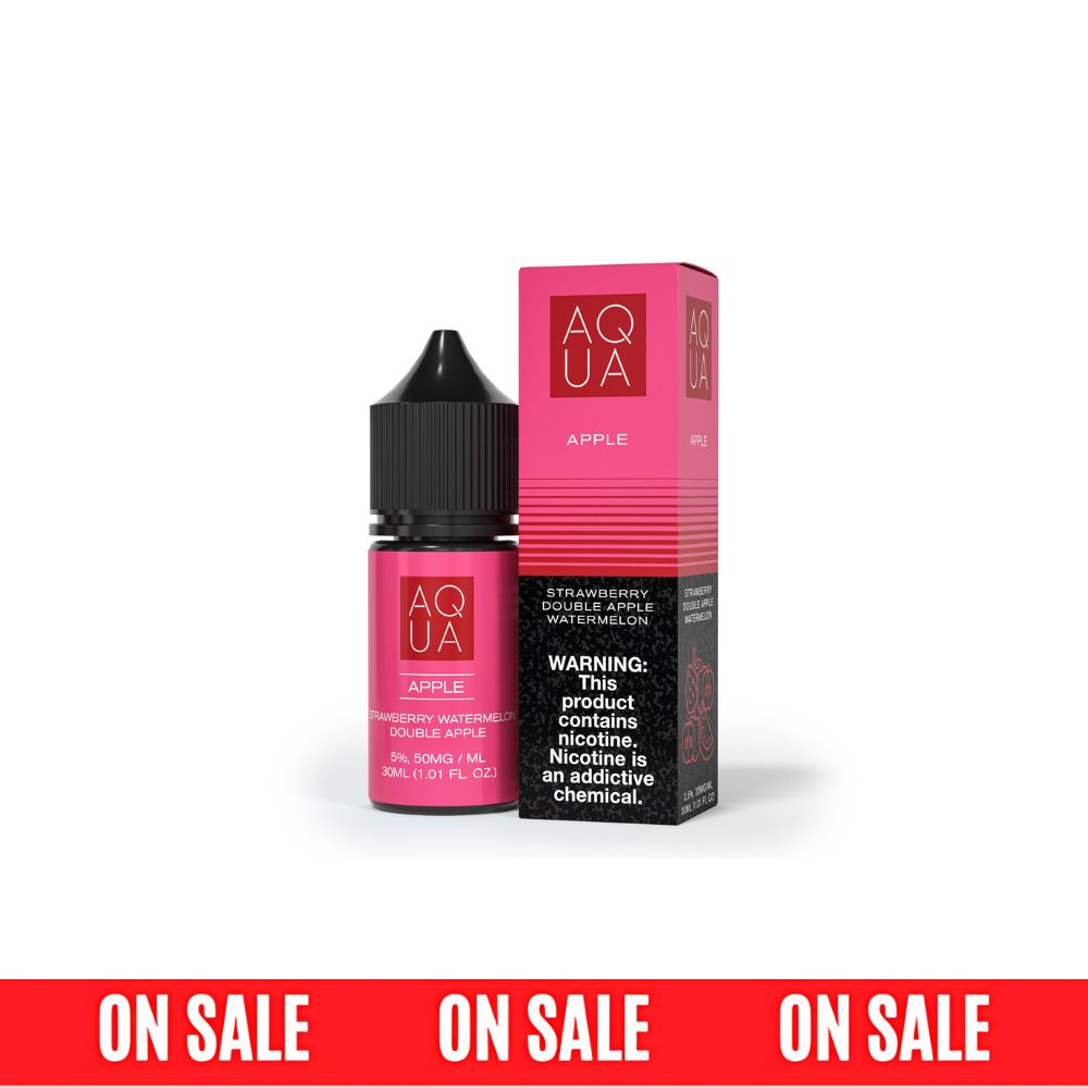 Aqua SALTS E-Liquid - Pure Apple, 30mL