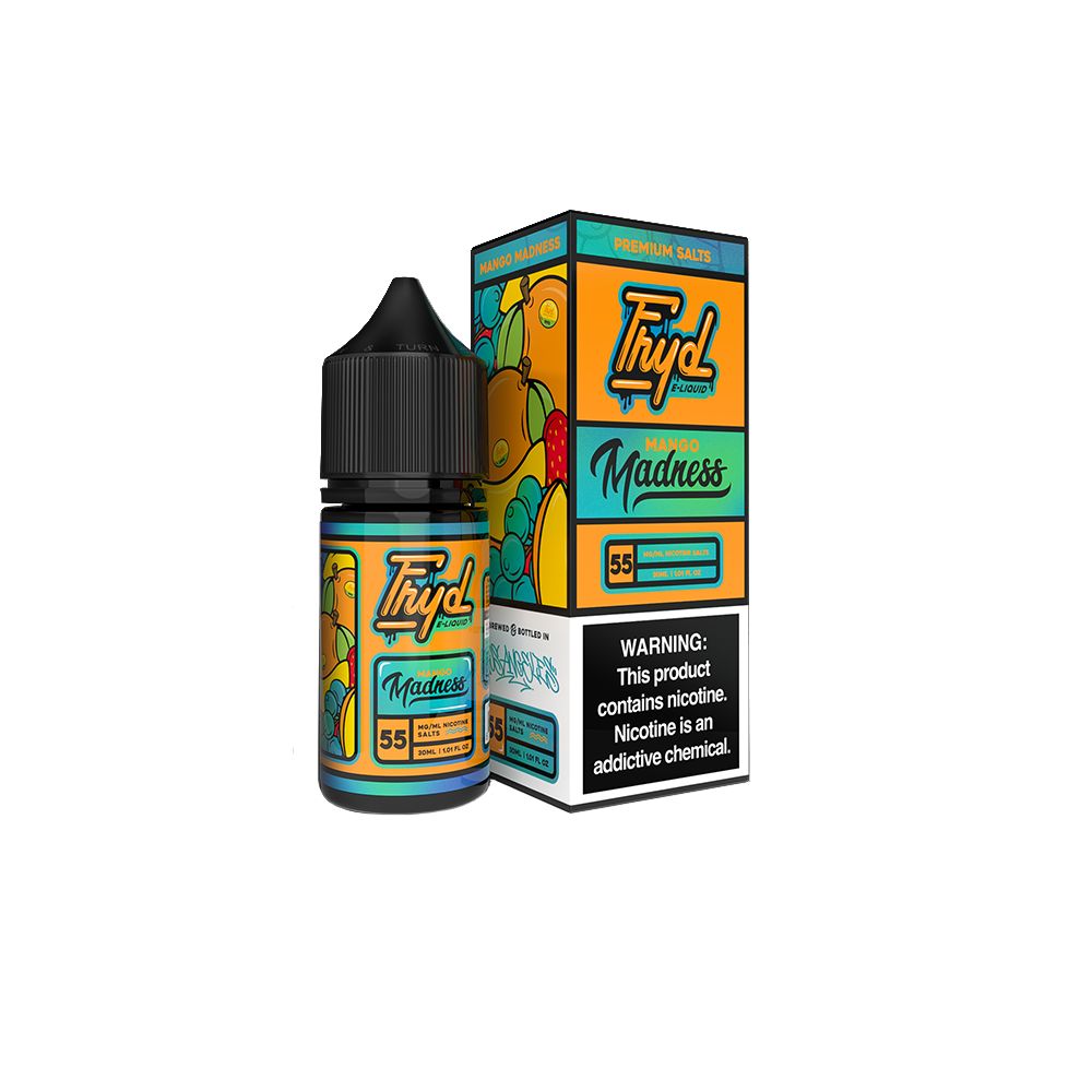 FRYD Salts-Mango Madness, 30mL  with packaging