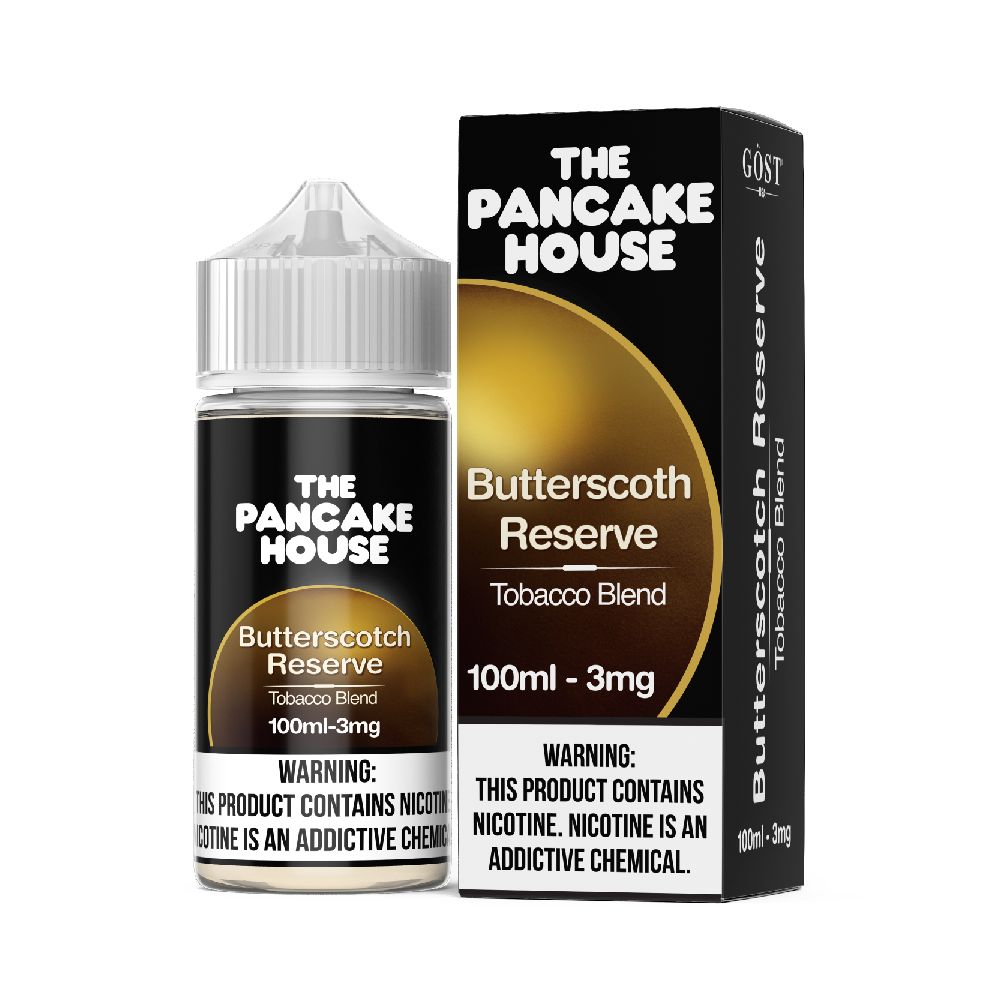 Pancake House Butterscotch Reserve, 100mL with Packaging
