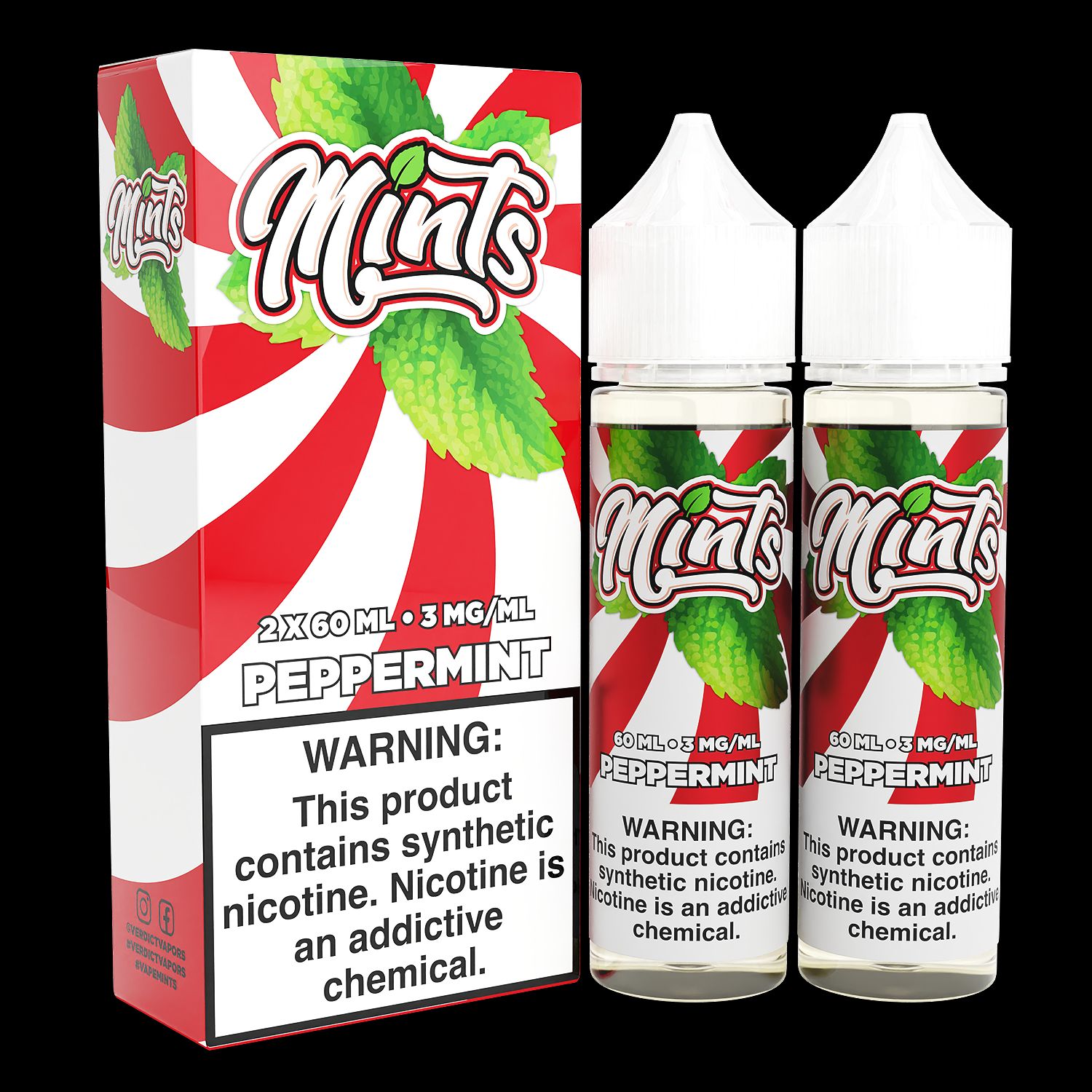 Mints Series-Peppermint, 2x60mL thumbnail