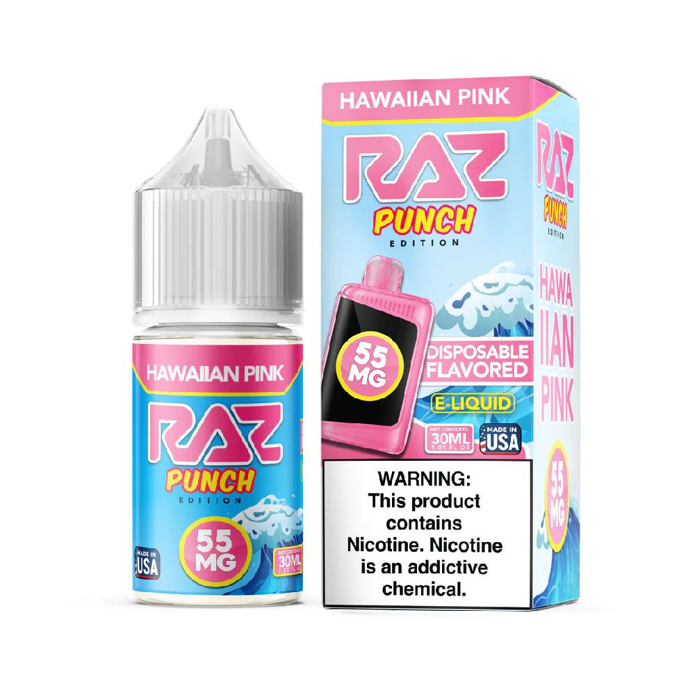 Pod Juice RAZ Disposables Collab Salt - Hawaiian Pink, 30mL with Packaging