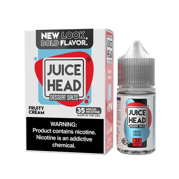Juice Head Salts-Fruity Cream, 30mL with Packaging