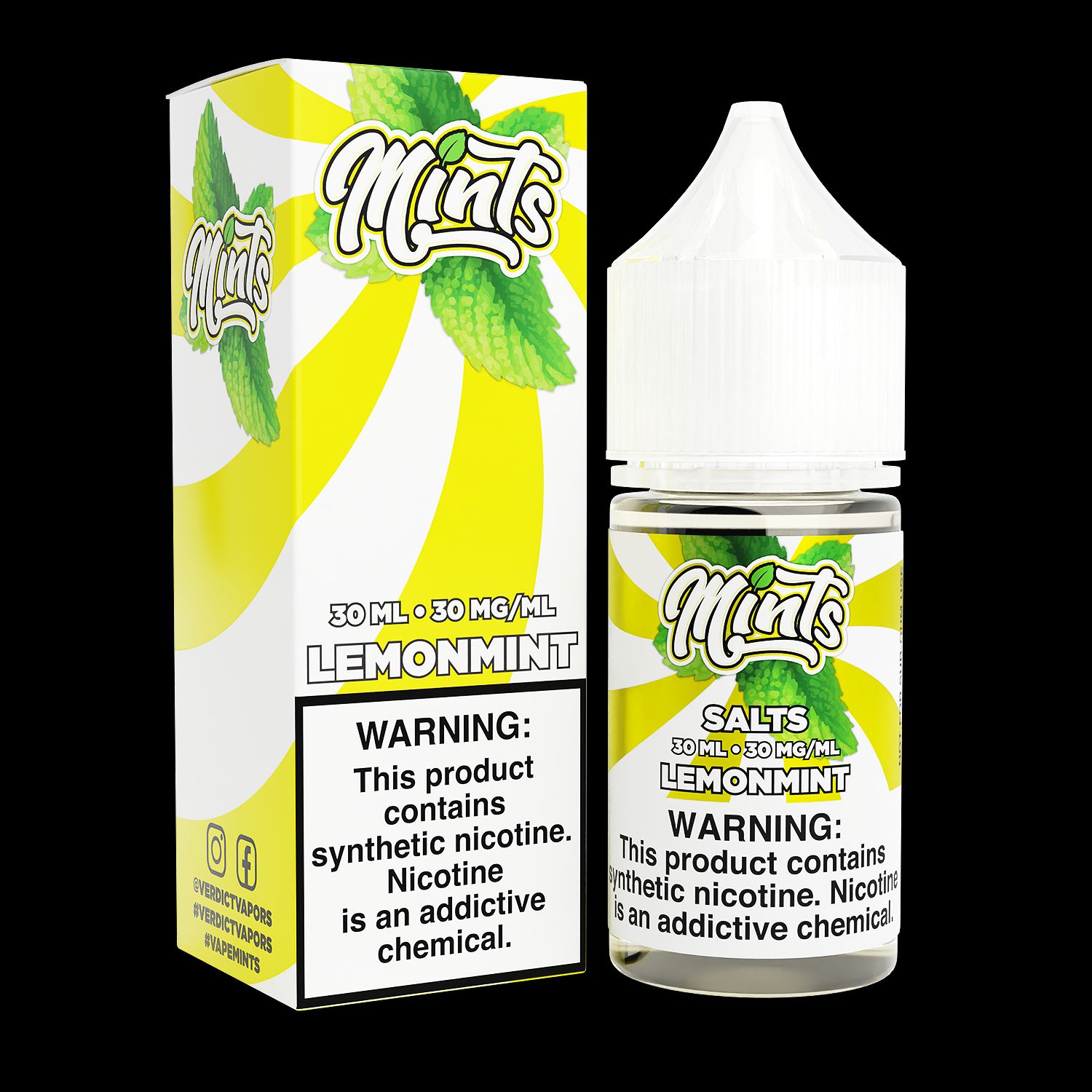 Lemonmint by Mints Salts Series 30mL with Packaging