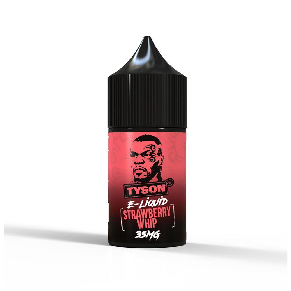 Strawberry Whip Tyson Salts 30mL 35mg bottle