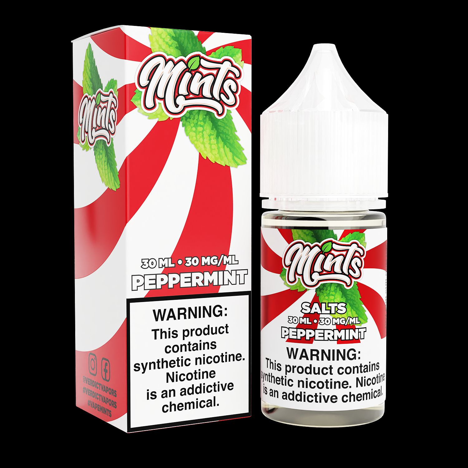 Mints Salts Series-Peppermint, 30mL thumbnail