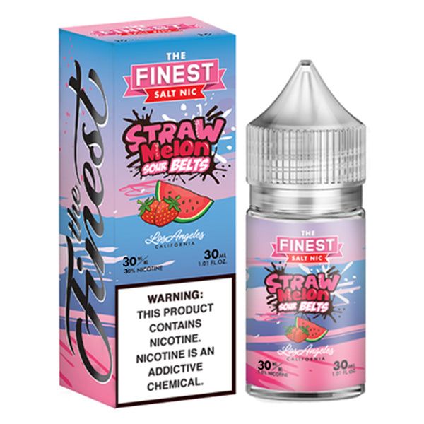 Straw Melon Sour by Finest Salt Series 30mL (Salt Nic)  with Packaging