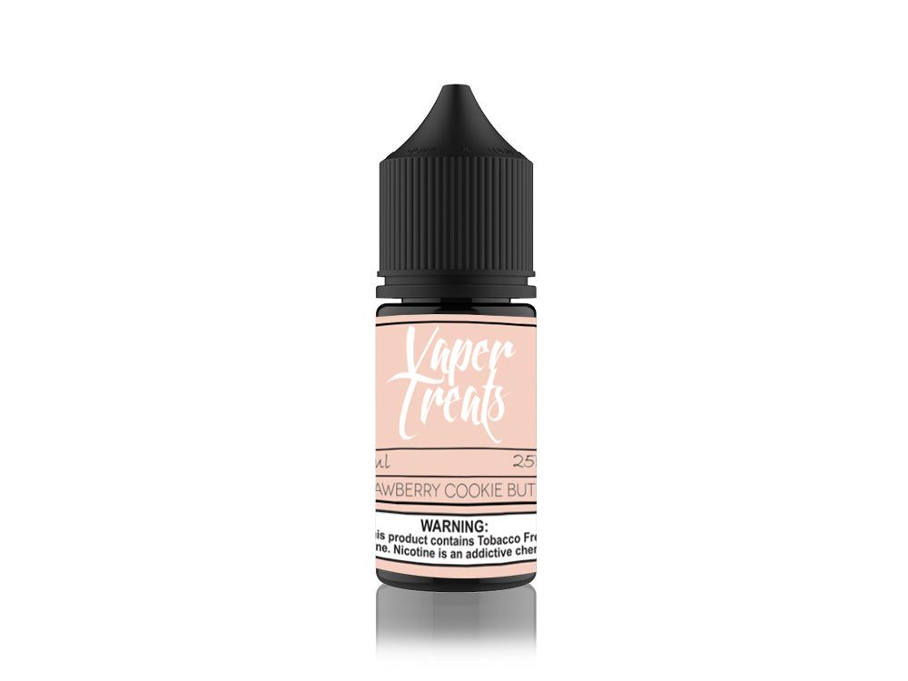 Strawberry Cookie Butter by Vaper Treats Salt TFN Series 30mL Bottle