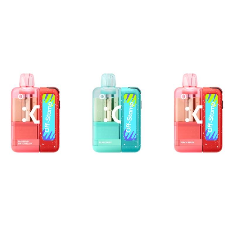 Off Stamp X Cube 35K Puff Disposable Kit, 17mL (Crystal Dispo + Power Dock) thumbnail