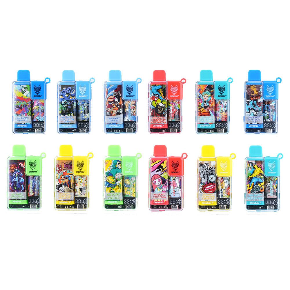 Snowwolf Easy Smart - 9K Puffs Disposable - 18mL 50mg thumbnail