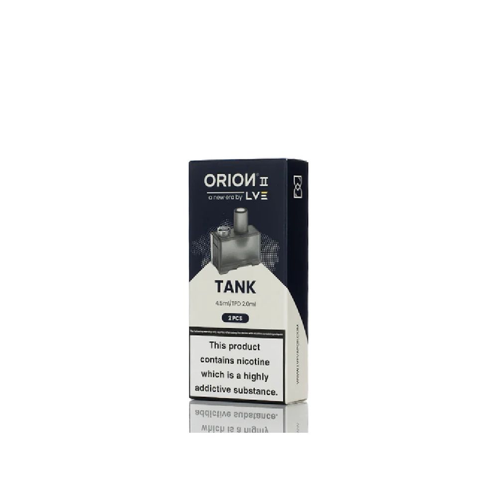 LVE - Orion II V2 (Pods)(2-Pack) – 4.5mL with packaging