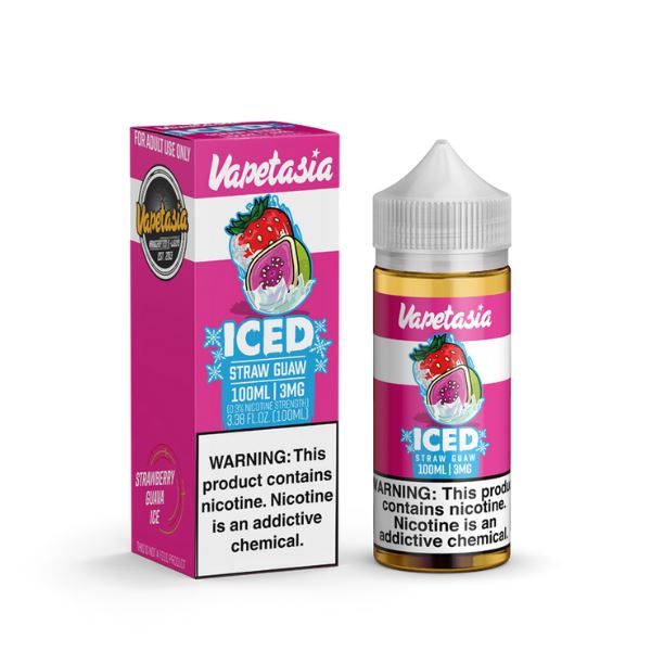 Killer Fruits Straw Guaw Iced by Vapetasia TFN Series 100mL with Packaging