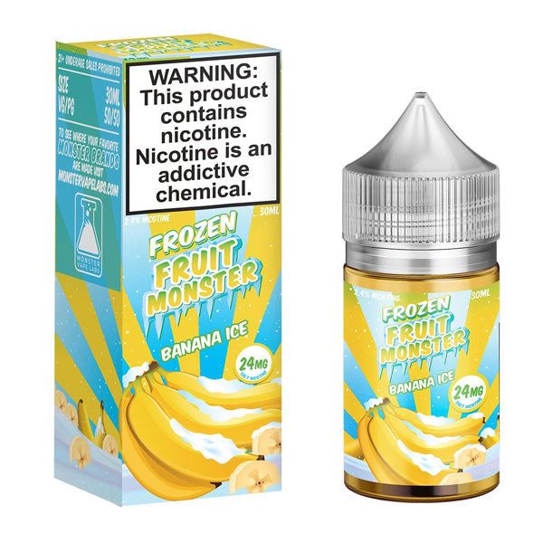 Frozen Fruit Monster Salts Series-Banana Ice, 30mL thumbnail