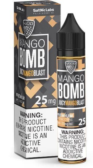 Mango Bomb by VGOD Salt 30mL (Salt Nic) with Packaging