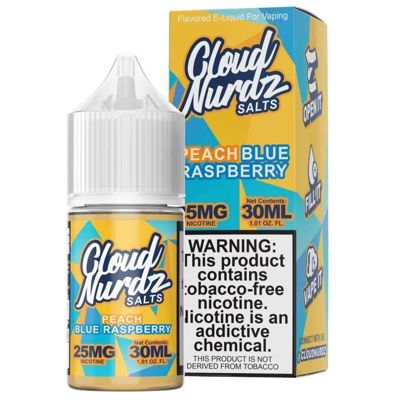 Cloud Nurdz TFN Salts-Peach Blue Raspberry, 30mL thumbnail