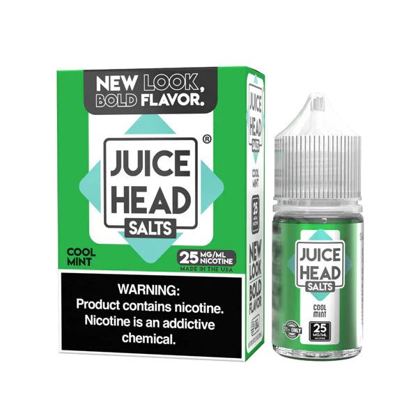 Juice Head Salts-Cool Mint, 30mL with Packaging