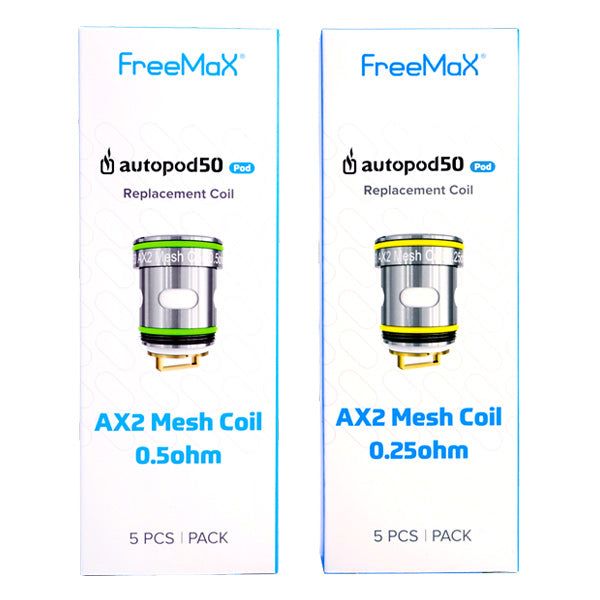 FreeMax Autopod50 Replacement Pod (1 Pod + 1 Coil) Packaging