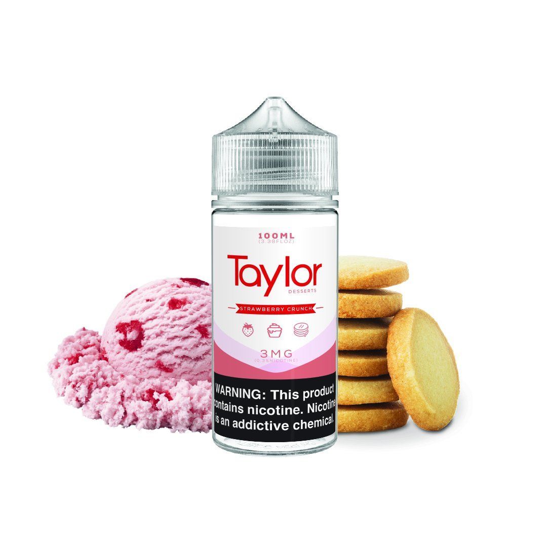 Strawberry Crunch by Taylor Desserts 100mL (Freebase) Bottle