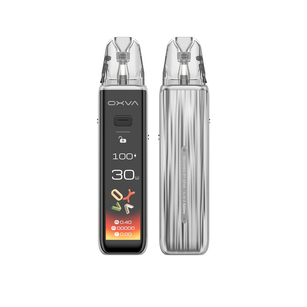 OXVA Xlim 3 Ultra Pod System Metal Silver