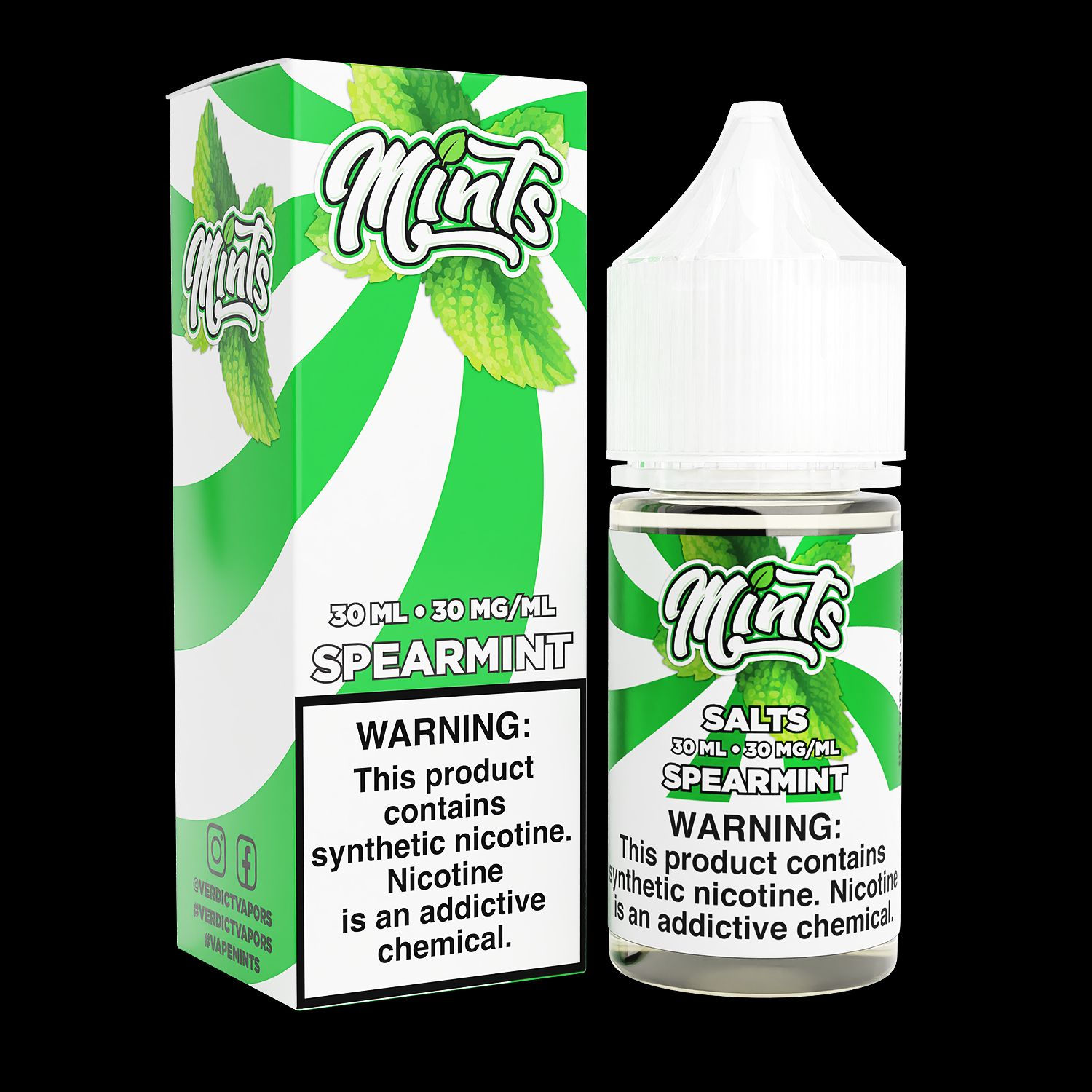 Mints Salts Series-Spearmint, 30mL thumbnail