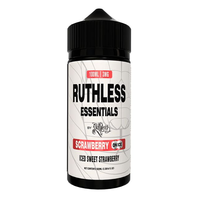 Ruthless - Scrawbrrry On Ice E-Juice - 100mL