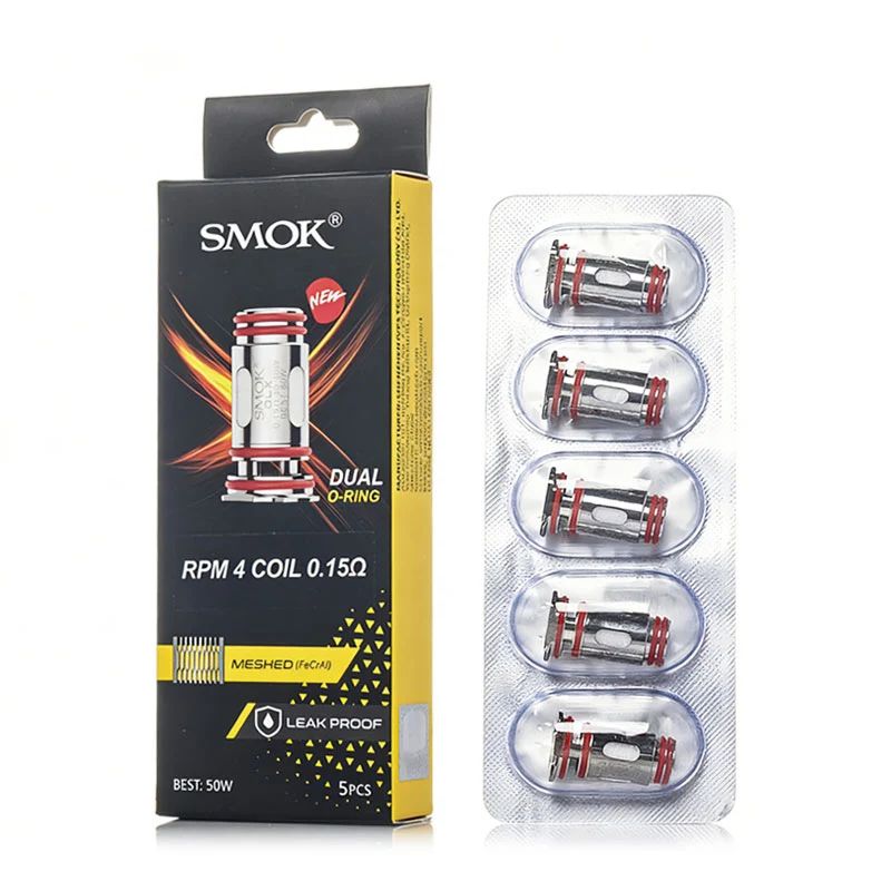 SMOK RPM 4 Replacement Coils (5-Pack) 0.15ohm