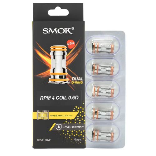 SMOK RPM 4 Replacement Coils (5-Pack) 0.6ohm